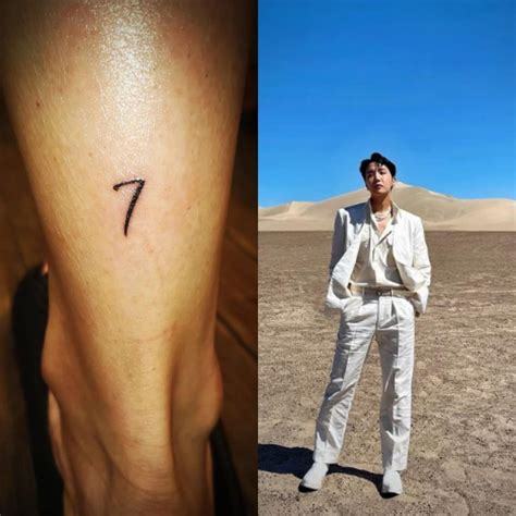 bts 7 tattoo|More.